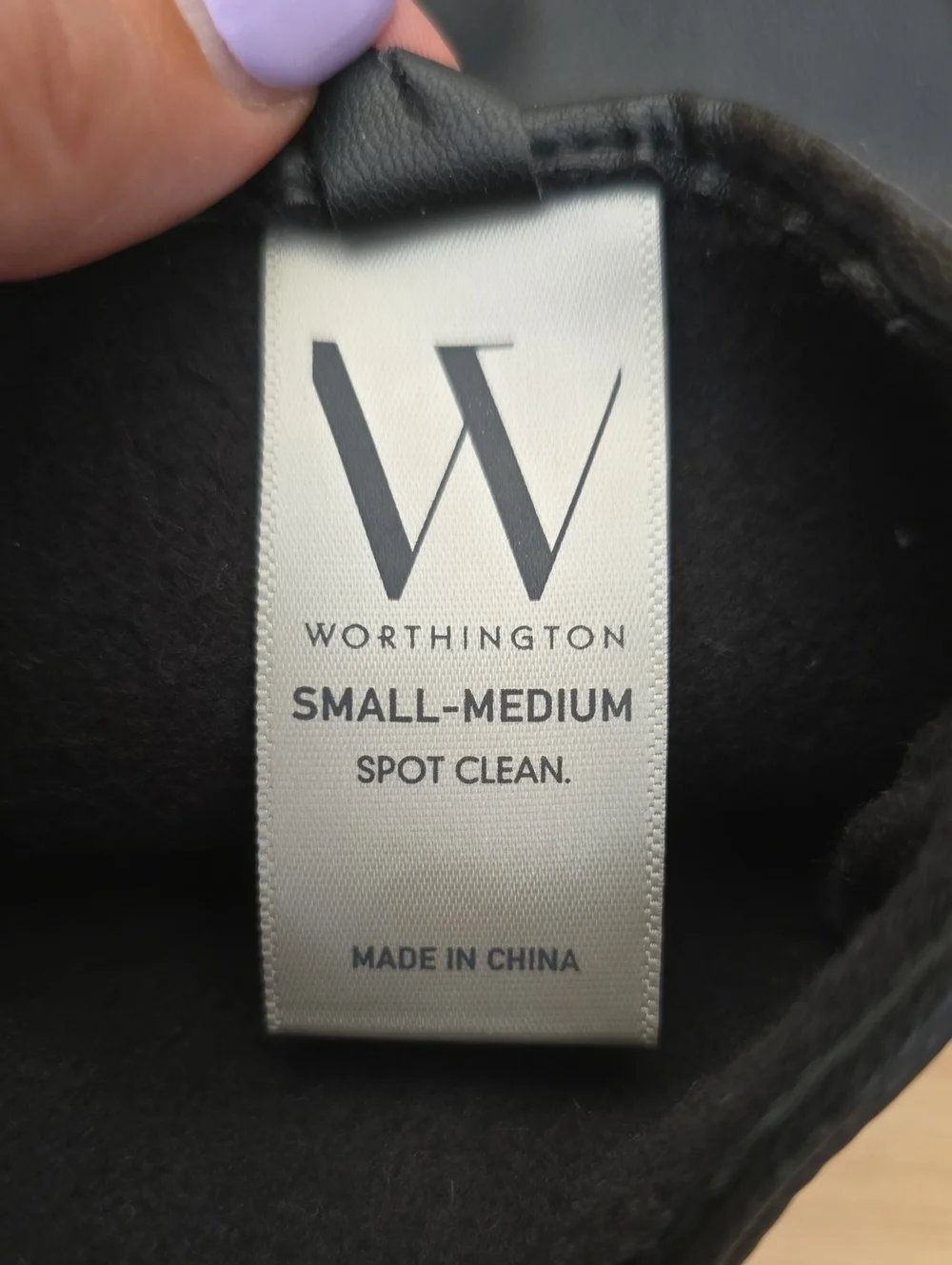 Worthington black long